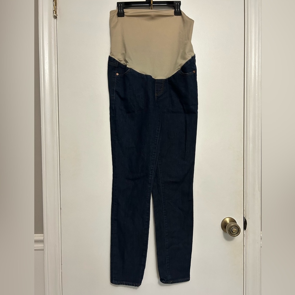 Loft skinny maternity jeans